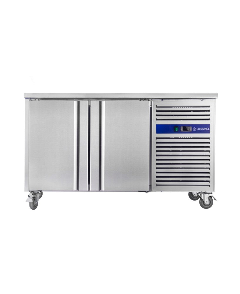 Meuble table congélateur – 2 portes pleines GN1/1 | CUIST GN2100BT - EQUIPEMENT RESTAURATION 