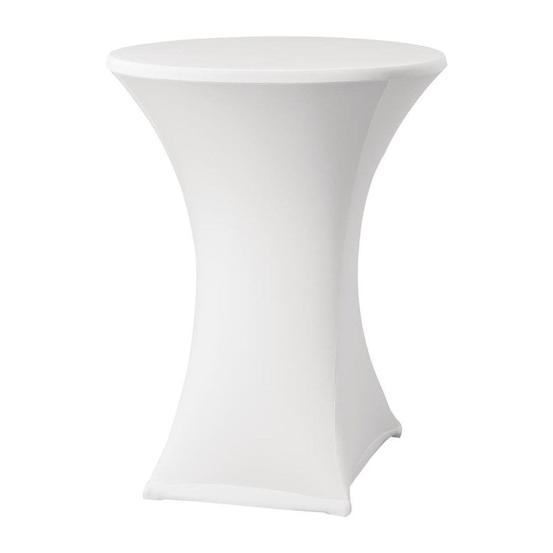 Housse de table extensible Samba blanche D2 - EQUIPEMENT RESTAURATION 