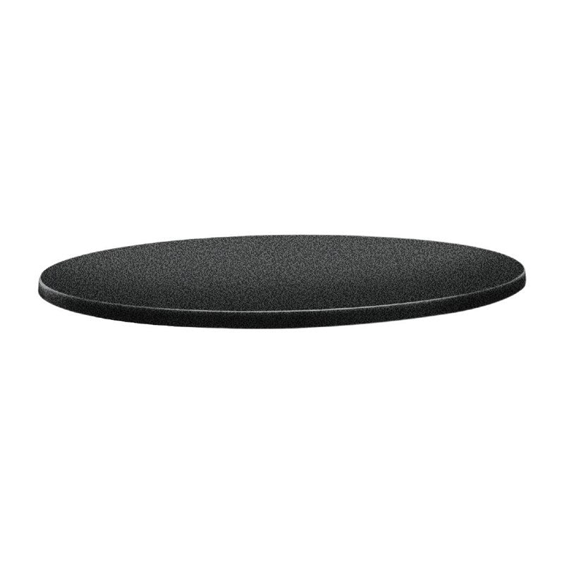 Plateau de table rond Topalit Classic Line anthracite - EQUIPEMENT RESTAURATION 