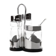 Ménagère 3 pièces sel poivre moutarde Paris Comas - EQUIPEMENT RESTAURATION 