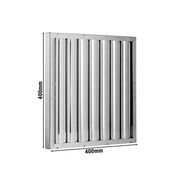 FILTRE DE HOTTE 40X40X2.5CM - EQUIPEMENT RESTAURATION 