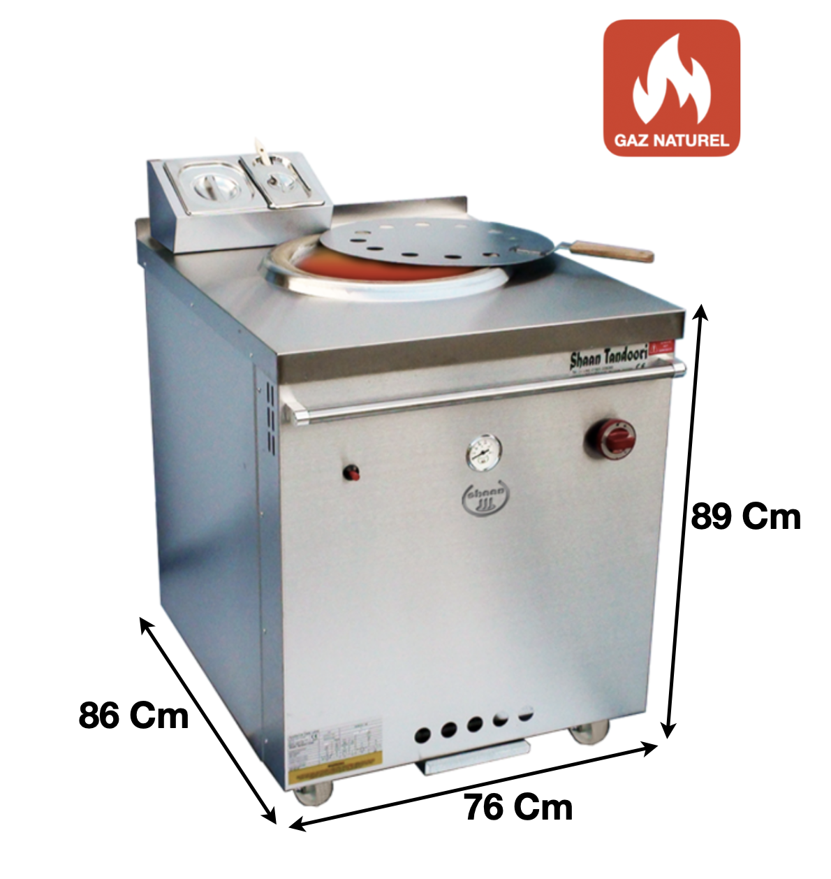 Four à tandoori LARGE STLG SHAAN - EQUIPEMENT RESTAURATION 