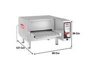 Four convoyeur à tunnel ventilé compact largeur de tapis 40cm ZANOLLI SYNTHESIS 05/40 VE COMPACT/MC DIG - EQUIPEMENT RESTAURATION 