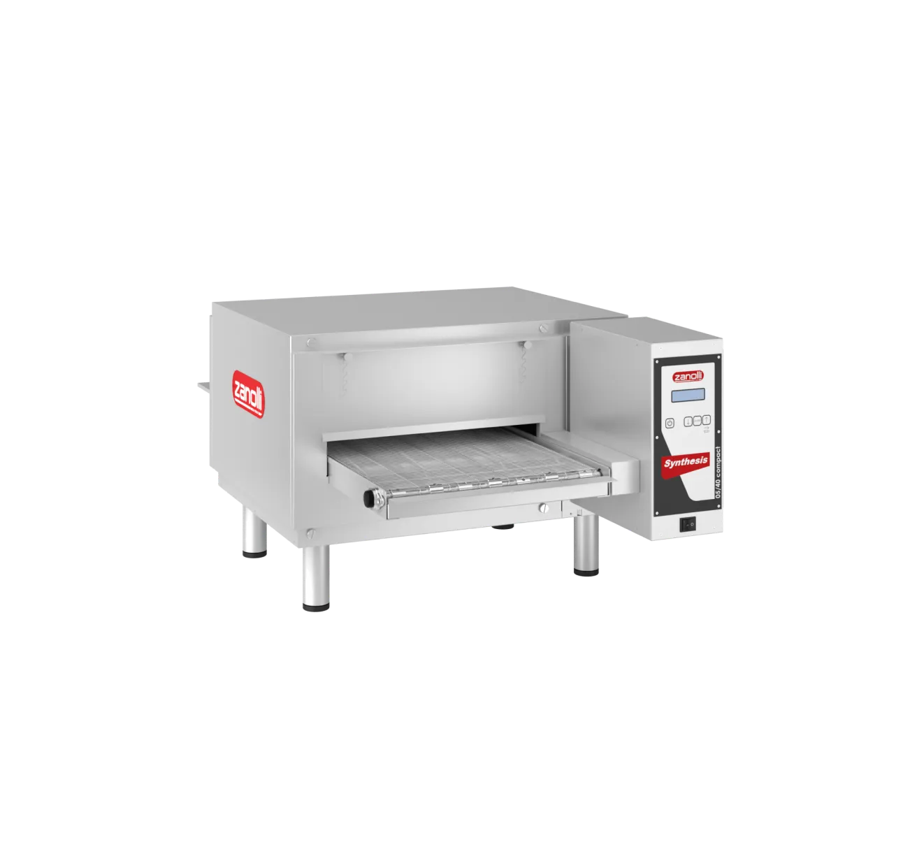 Four convoyeur à tunnel ventilé compact largeur de tapis 40cm ZANOLLI SYNTHESIS 05/40 VE COMPACT/MC DIG - EQUIPEMENT RESTAURATION 