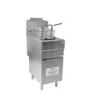 Friteuse professionnelle à poser 2 cuves 23 L - 26,4 kW - GF90