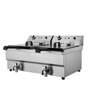 Friteuse professionnelle à poser 2 cuves 13 L - 3 kW - EF132V