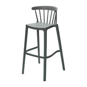 Chaises de bar d'extérieur Windson vert jade (lot de 4) - EQUIPEMENT RESTAURATION 