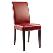 Chaises en simili cuir Bolero rouges (Lot de 2) - EQUIPEMENT RESTAURATION 