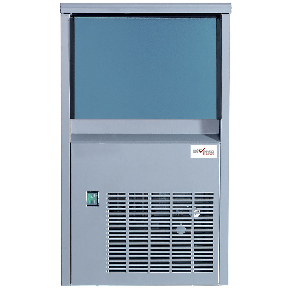 Machine à glaçons - 24kg/24h, réserve 6kg en inox - WR-SP24-A/R2X - EQUIPEMENT RESTAURATION 