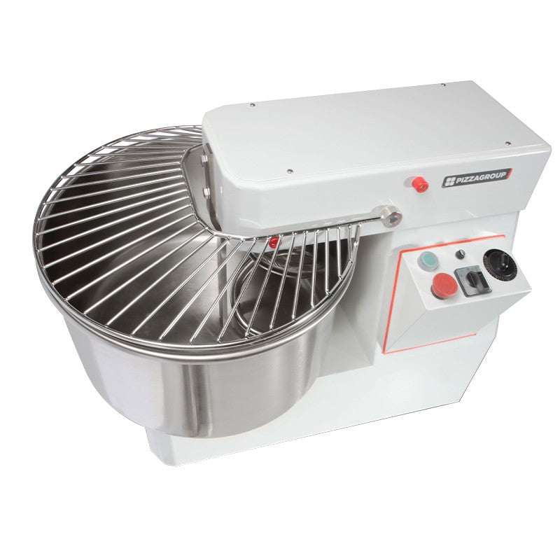 Pétrin à vitesse variable - Tête et cuve amovibles - 18 kg - Gamme pétrins - IR22VS - Pizza Group - EQUIPEMENT RESTAURATION 