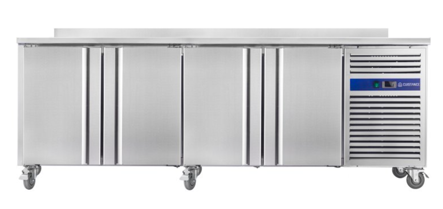 Meuble table réfrigérée – 4 portes pleines | CUIST SNACK4200TN - EQUIPEMENT RESTAURATION 