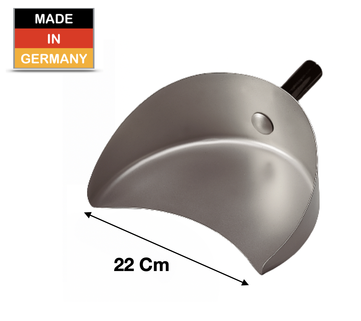 Pelle en inox 22cm | Marque: Potis PT0191 - EQUIPEMENT RESTAURATION 