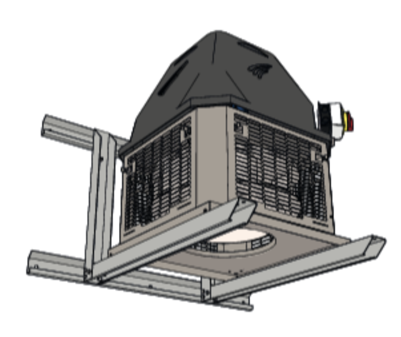 Chaise support pour tourelle 032/036 | 412836CHS | ALVENE - EQUIPEMENT RESTAURATION 