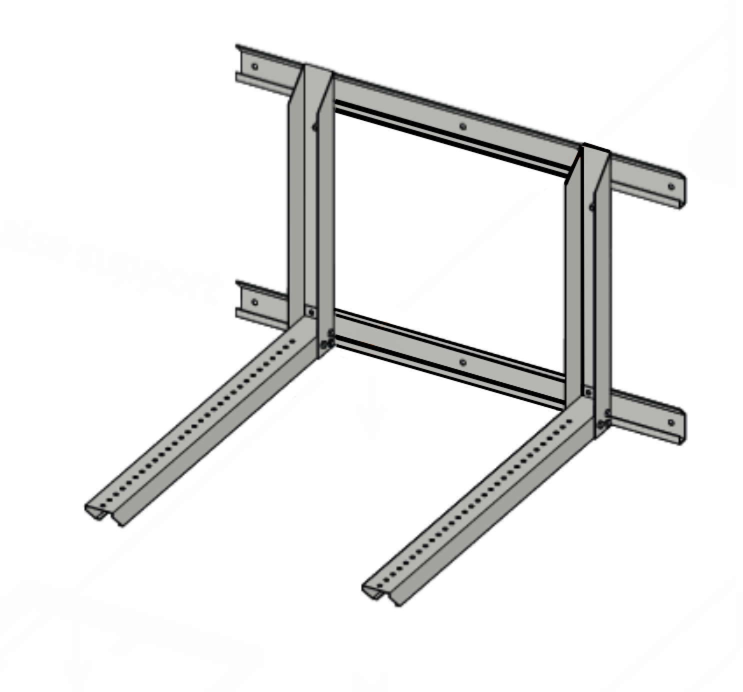 Chaise support pour tourelle 040/045/050 | 414050CHS | ALVENE - EQUIPEMENT RESTAURATION 