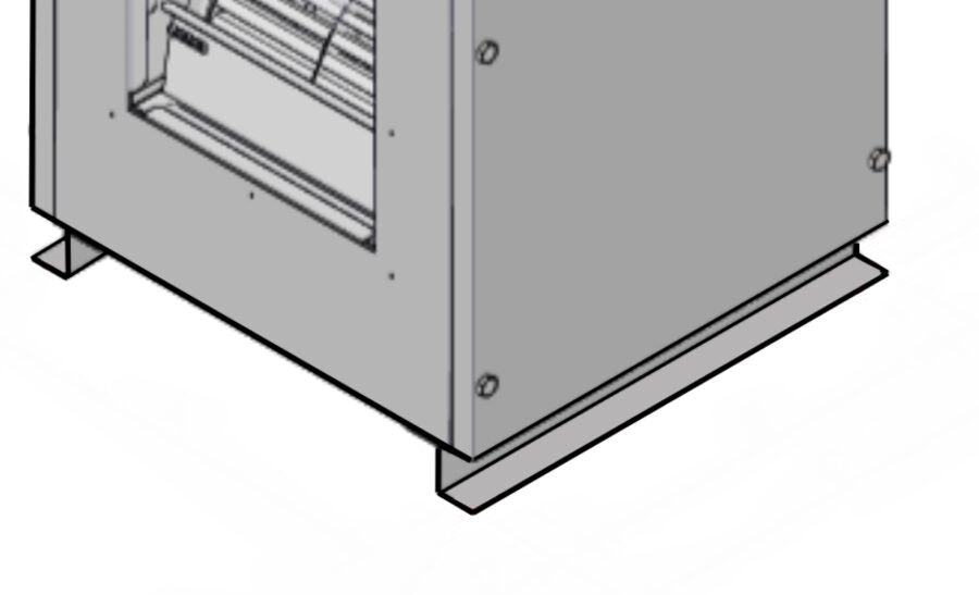 Pieds pour caisson D4 | 20D4PI | ALVENE - EQUIPEMENT RESTAURATION 