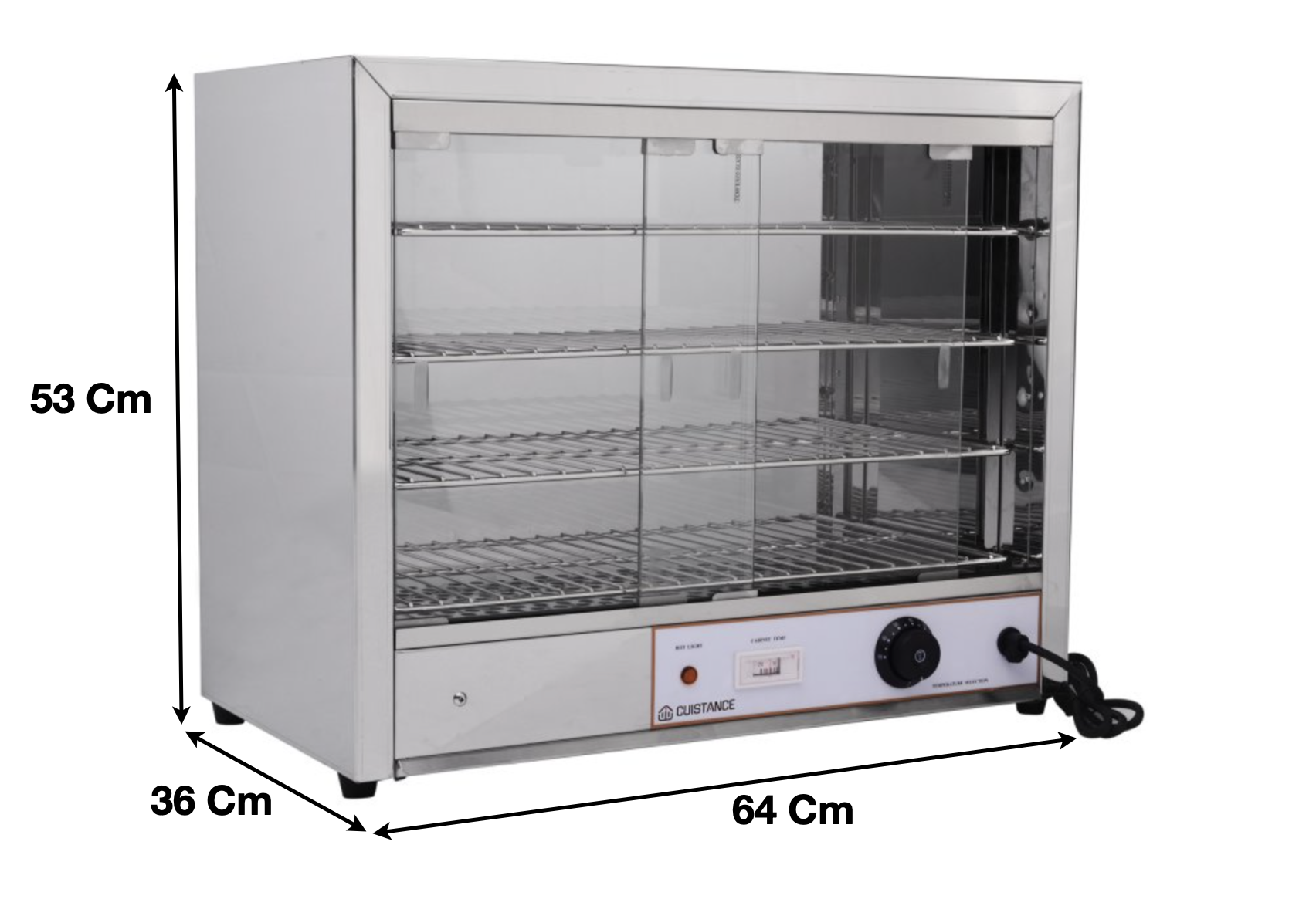 Vitrine chauffante Petit M. | CUIST FW580 - EQUIPEMENT RESTAURATION 