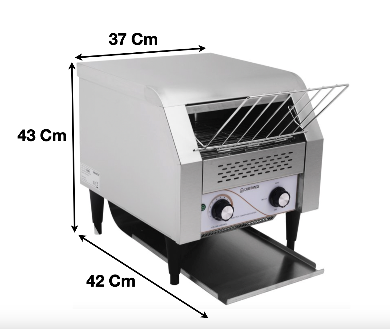 Toasteur à convoyeur medium | CT2 - EQUIPEMENT RESTAURATION 