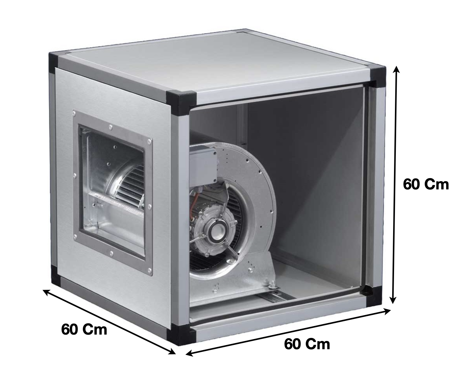 Caisson de ventilation centrifuge motorisé 9/9 | ECM994 | KAER - EQUIPEMENT RESTAURATION 