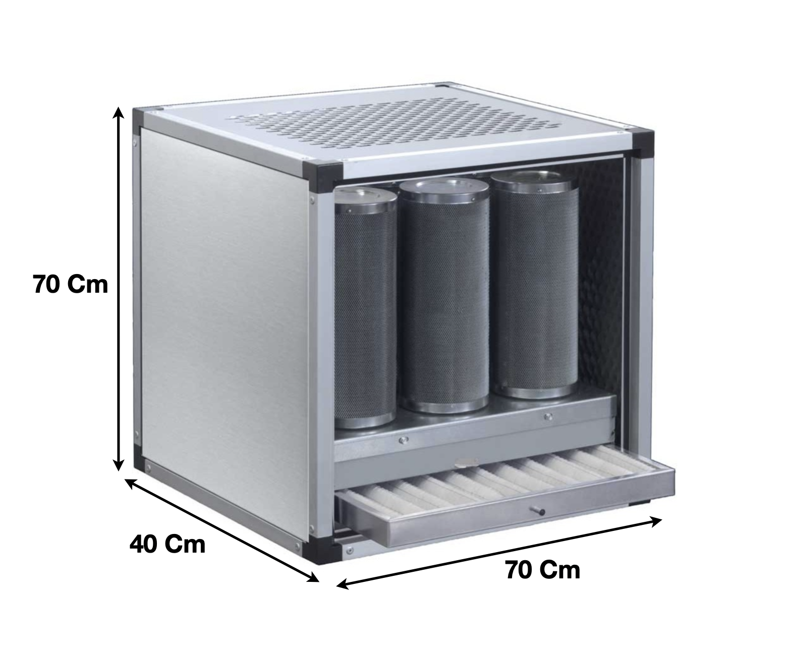 Groupe filtrant à charbon actif | ECO14 | KAER - EQUIPEMENT RESTAURATION 