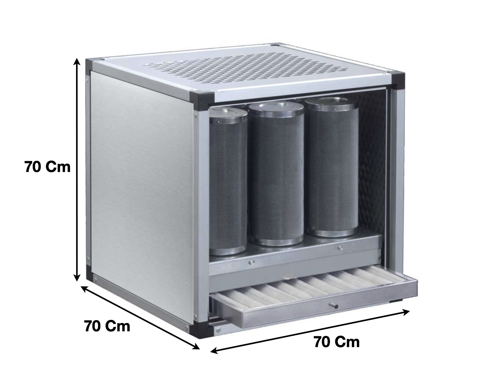 Groupe filtrant à charbon actif | ECO25 | KAER - EQUIPEMENT RESTAURATION 