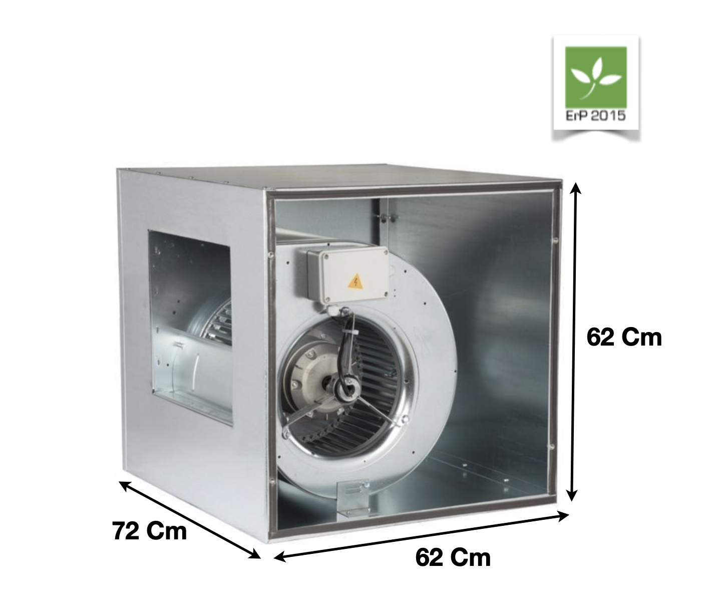 Caisson de ventilation centrifuge motorisé 12/12 | 20RE12126M | ALVENE - EQUIPEMENT RESTAURATION 