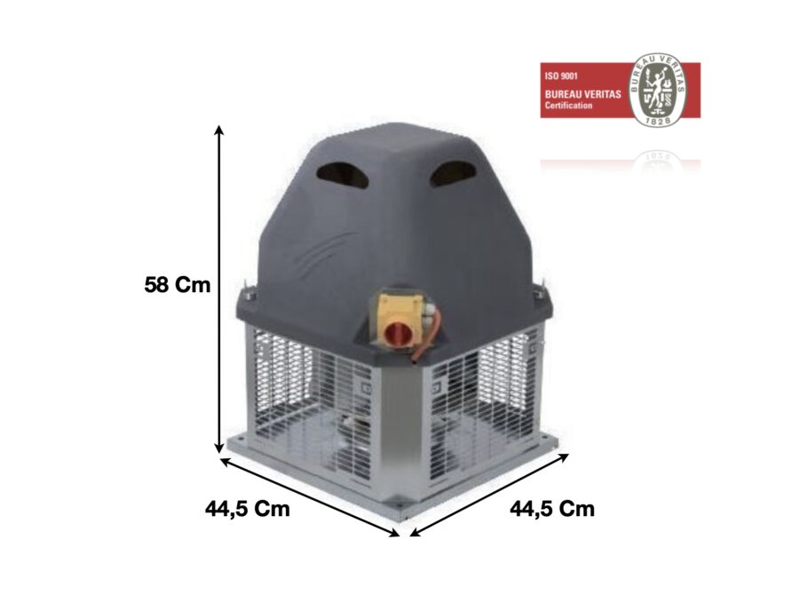 Tourelle d’extraction Emmos 036 | 41H3604MV | ALVENE - EQUIPEMENT RESTAURATION 