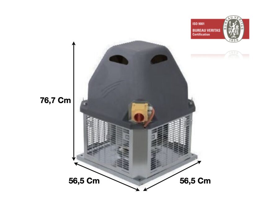 Tourelle d’extraction Emmos 050 | 41H5004MV | ALVENE - EQUIPEMENT RESTAURATION 
