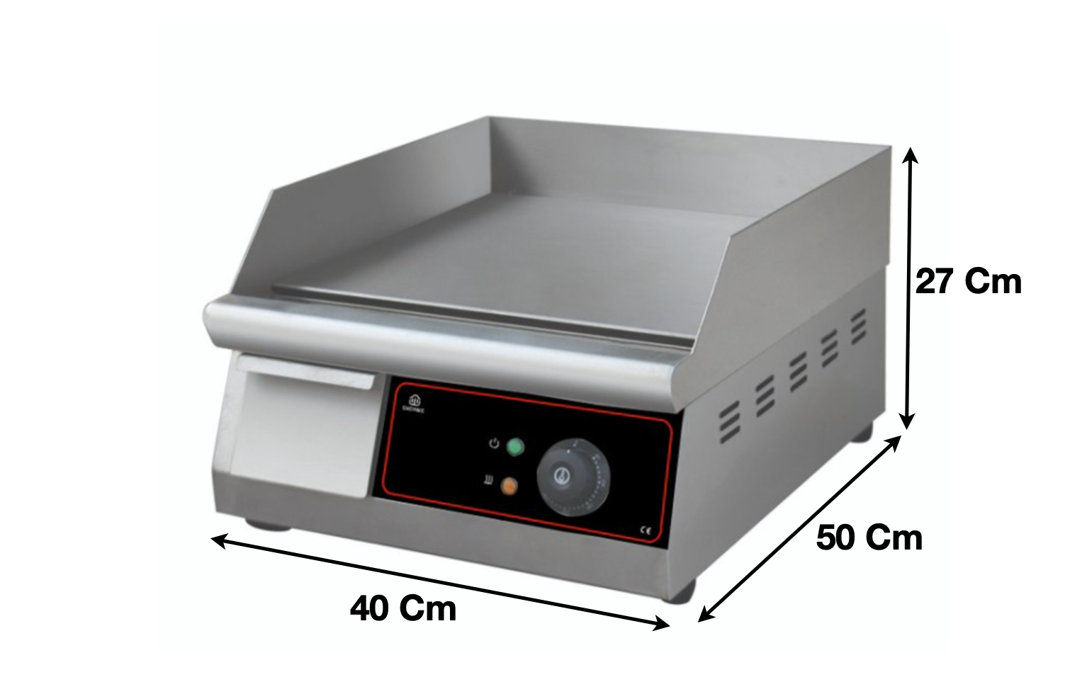 Plaque électrique 40 cm | CUIST GR400 - EQUIPEMENT RESTAURATION 
