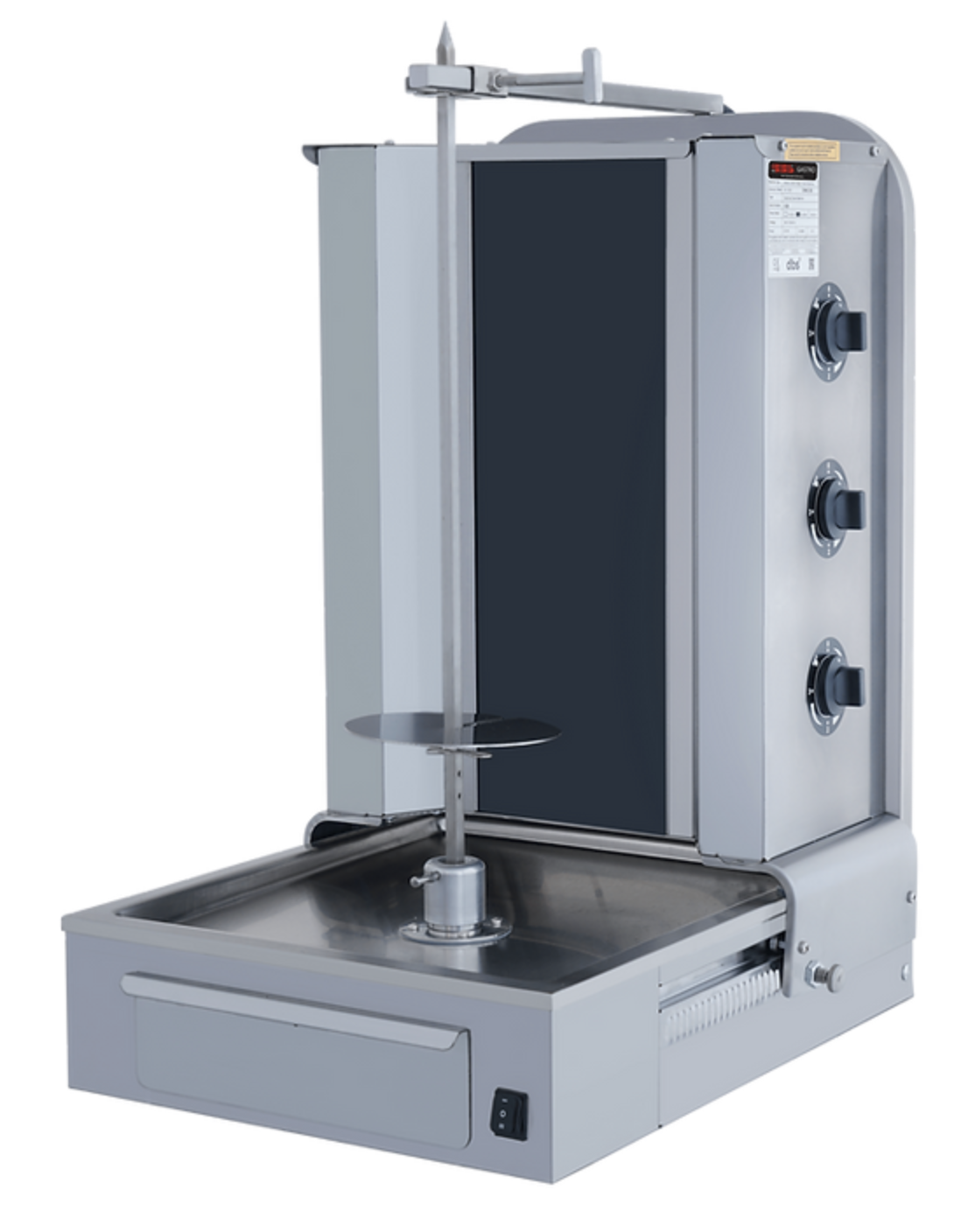 Machine à kebab 3 Zones ELEC – Marque: SGS | SGS-DS-45 - EQUIPEMENT RESTAURATION 