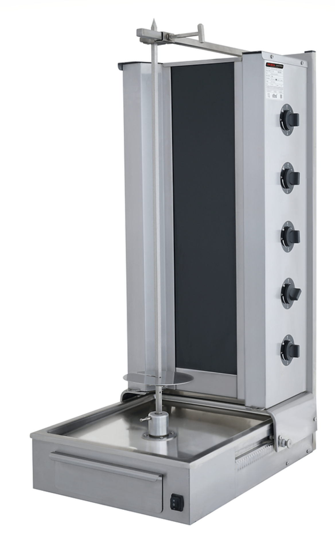 Machine à kebab 5 Zones ELEC – Marque: SGS GASTRO | SGS-DS-47 - EQUIPEMENT RESTAURATION 