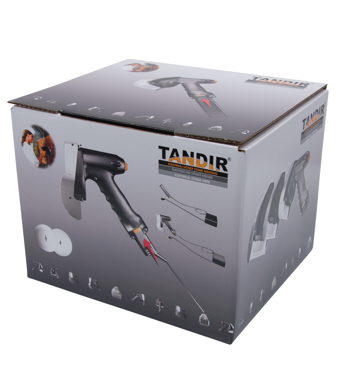 TANDIR 100 – Couteau à kebab électrique (Complet kit) - EQUIPEMENT RESTAURATION 