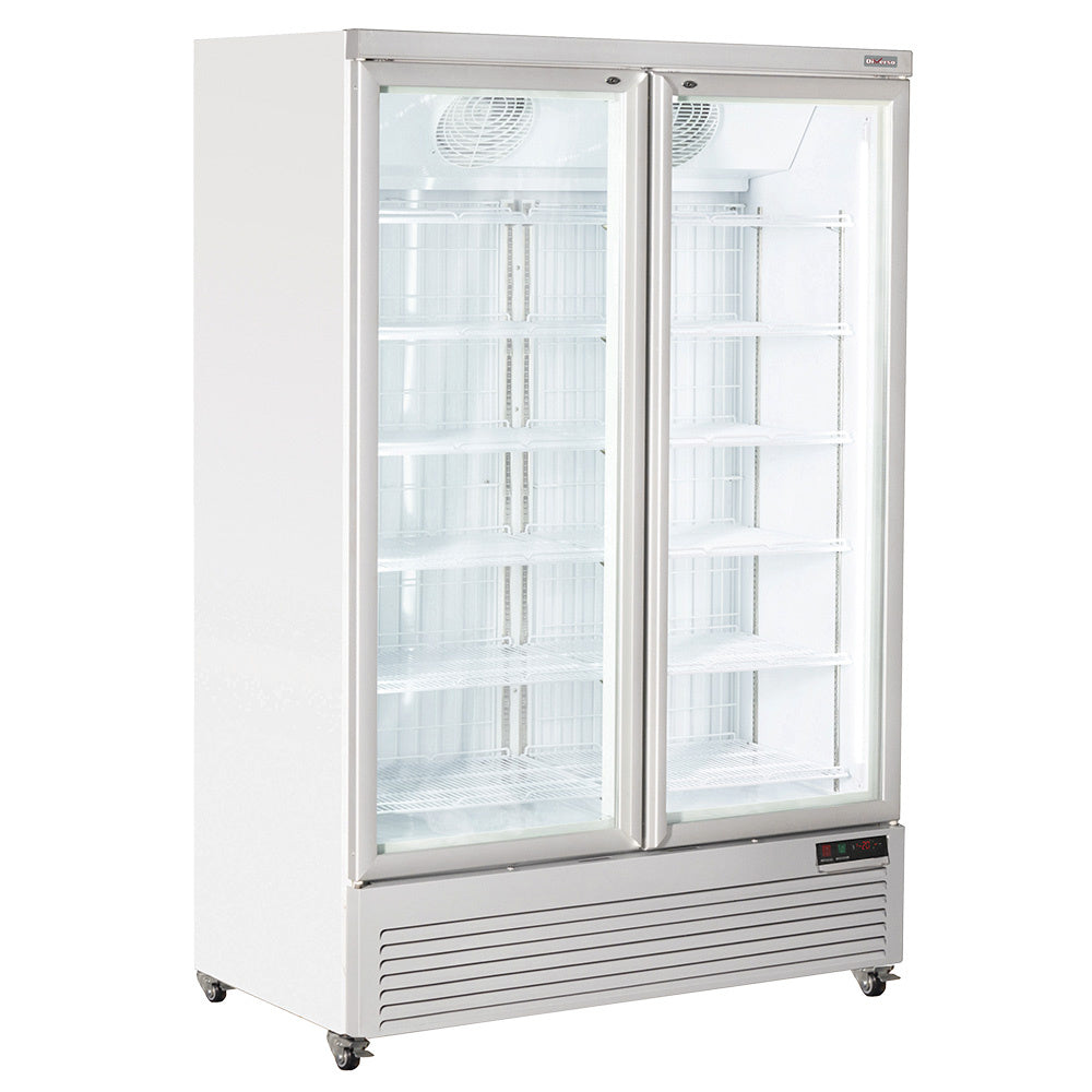 Vitrine freezer verticale - 12 niveaux - 1084 L - Blanche - WR-NV99-2W - EQUIPEMENT RESTAURATION 