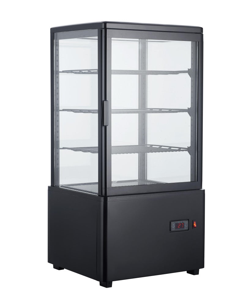 Mini vitrine réfrigérée panoramique 68L | CUIST RT68B1 - EQUIPEMENT RESTAURATION 