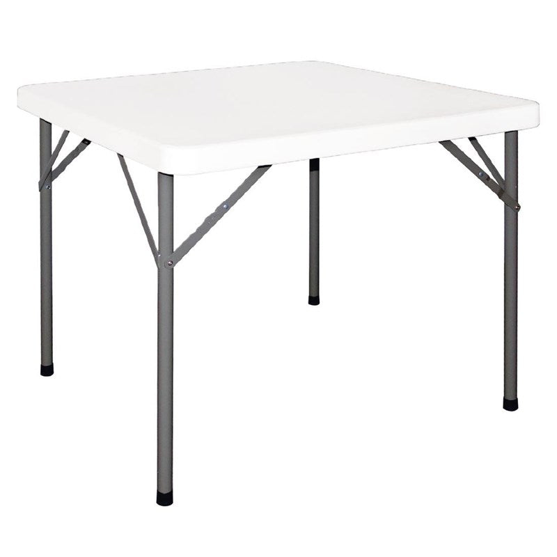 Table carrée pliante en PE Bolero 86cm - EQUIPEMENT RESTAURATION 